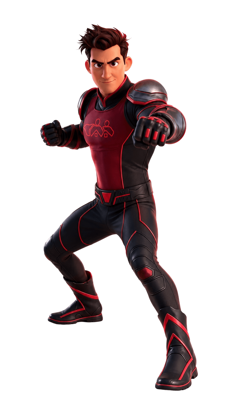 Rate Renegade, the refinancing specialist, in cape and mask