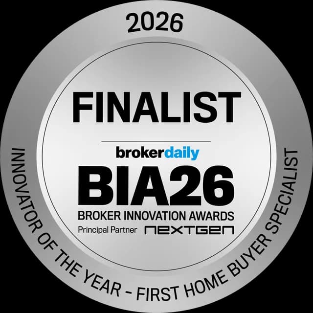 Broker Daily Broker Innovation Awards 2026 finalist — Innovator of the Year, First Home Buyer Specialist