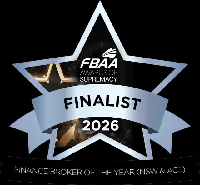 FBAA Supremacy Awards 2026 finalist — Finance Broker of the Year, NSW & ACT